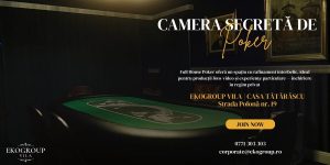 Full House Poker – camera de poker secretă pentru experiențe private și exclusive în București